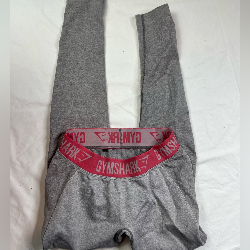 Women's GymShark Athletic Compression Leggings Size Small Grey A030223